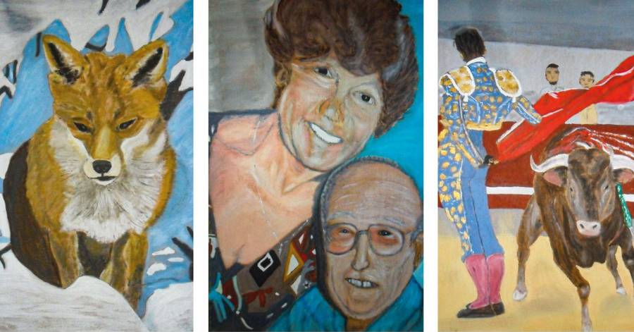 Vias - Le peintre Alain Hernandez vous présente ses peintures à la galerie d'Art André Malraux