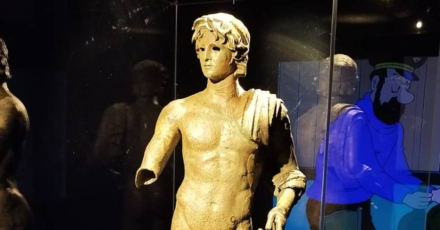 Cap d'Agde - L'Éphèbe est à Arles jusqu'en février pour l'exposition Trésors du fond des mers