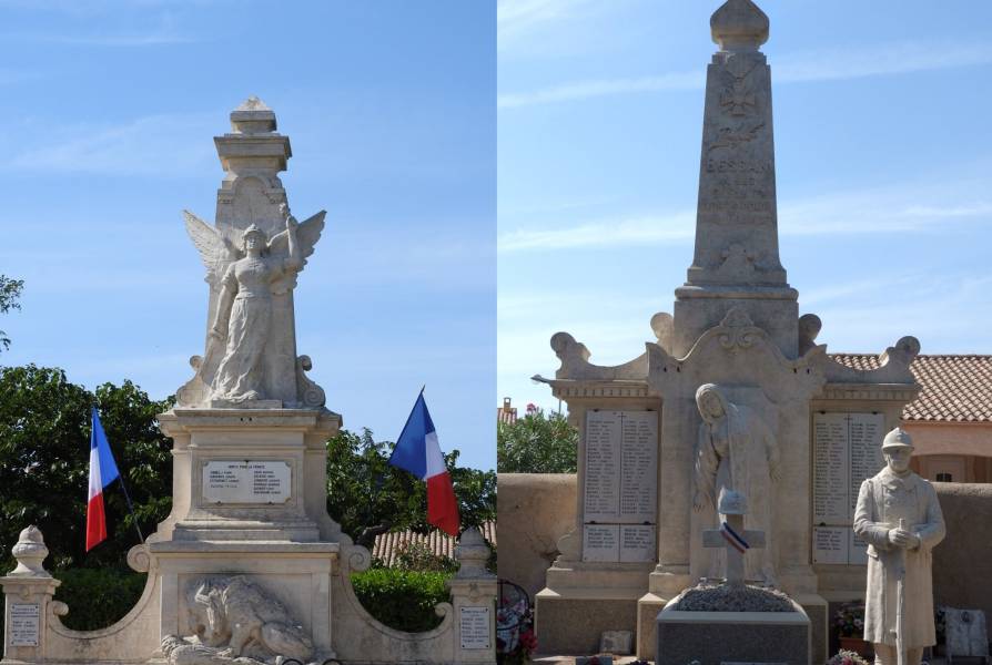 Bessan - Des événements à venir autour des deux monuments aux morts du village