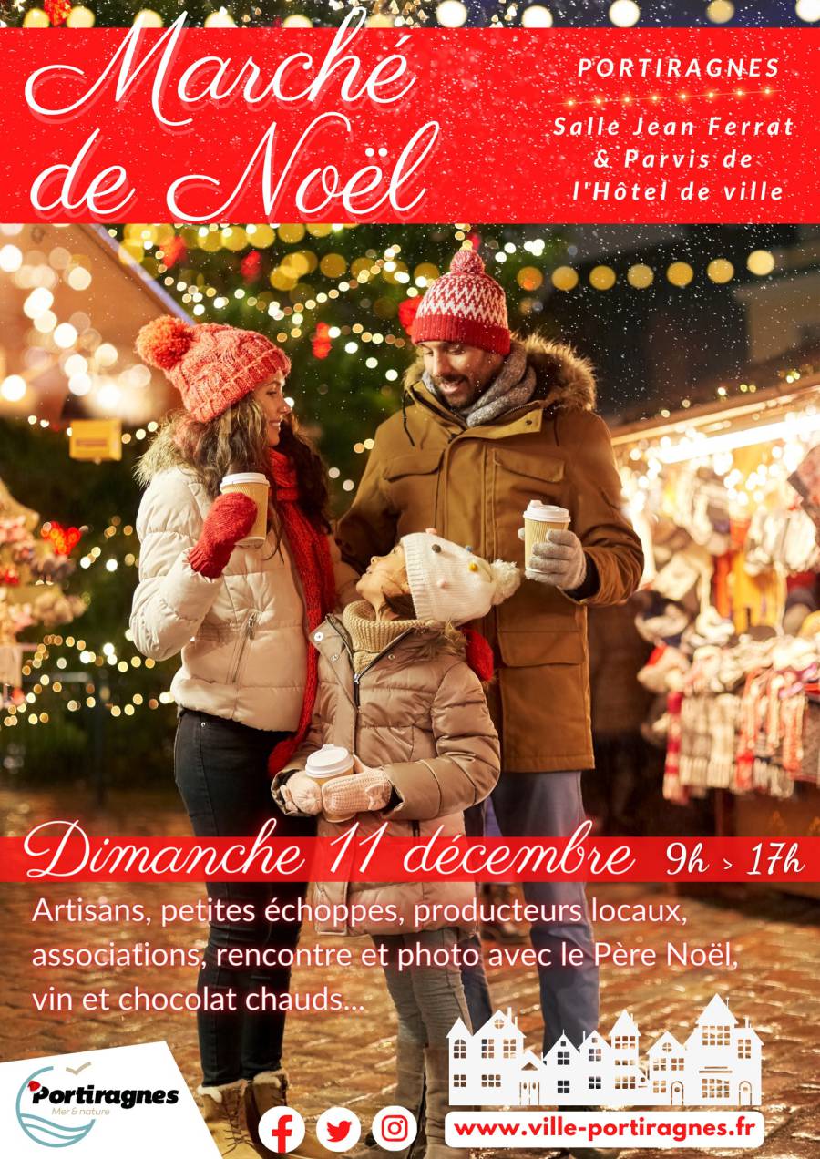 Portiragnes - Le traditionnel Marché de Noël sera le 11 décembre à Portiragnes