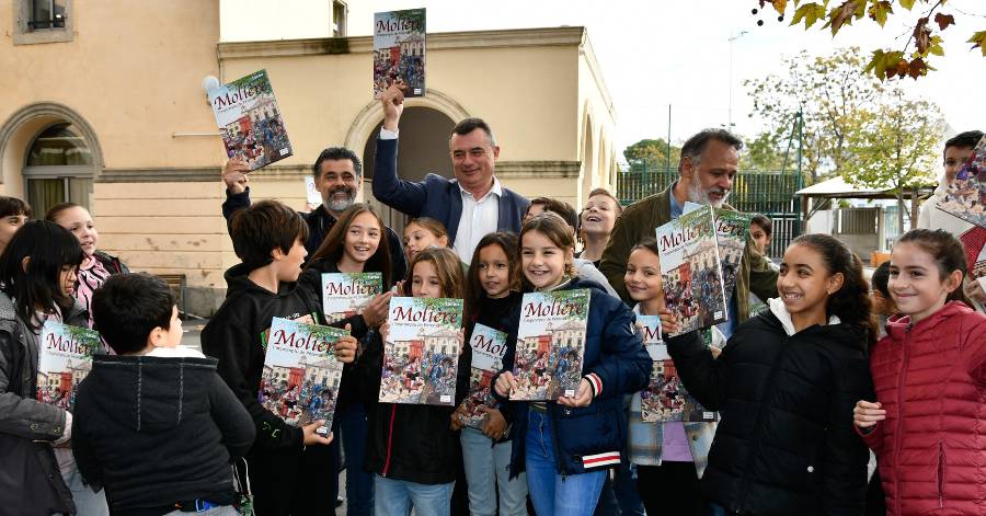 Agde - La bande dessinée à la rencontre des élèves d'Anatole France !