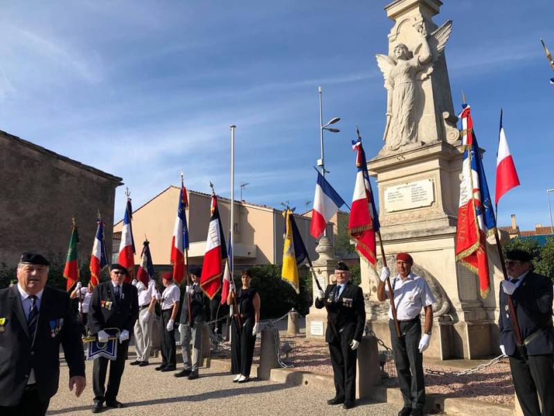 Bessan - Un hommage solennel aux morts pour la France lors de la guerre d'Algérie