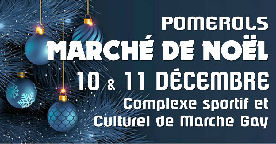 Pomérols - Marché de Noël à Pomérols les 10 et 11 décembre 2022