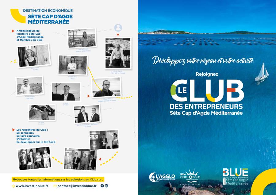 Agde - Bilan d'activité de l'Agence Blue visant à promouvoir la destination économique Sète Cap d'Agde