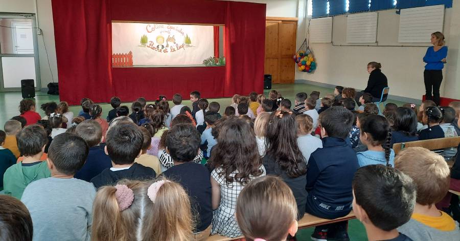 Montagnac - Spectacle de fin d'année à l'école maternelle de Montagnac