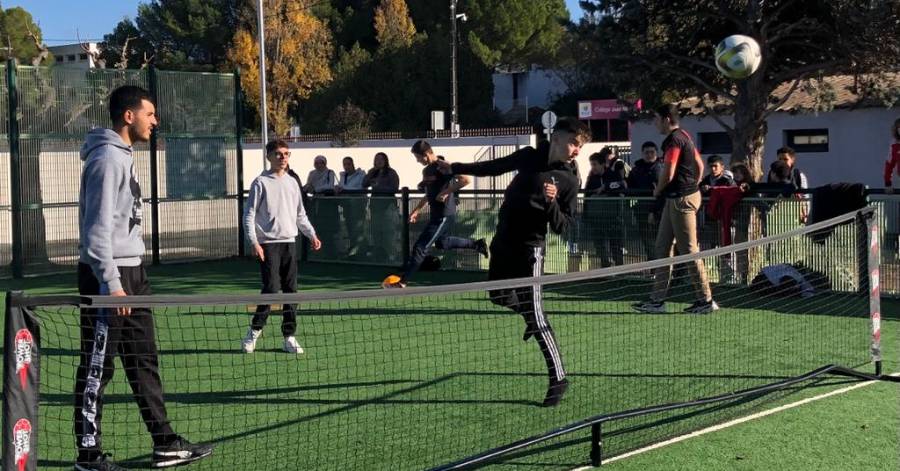Pézenas - Vif succès pour les animations Tennis Ballon à Pézenas !