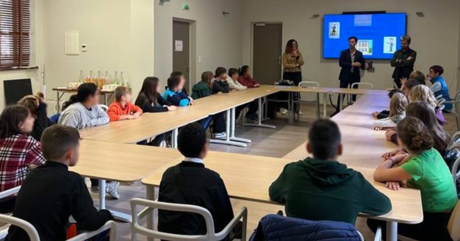 Pézenas - Les délégués de classe du Collège Jean Bène à la rencontre des élus