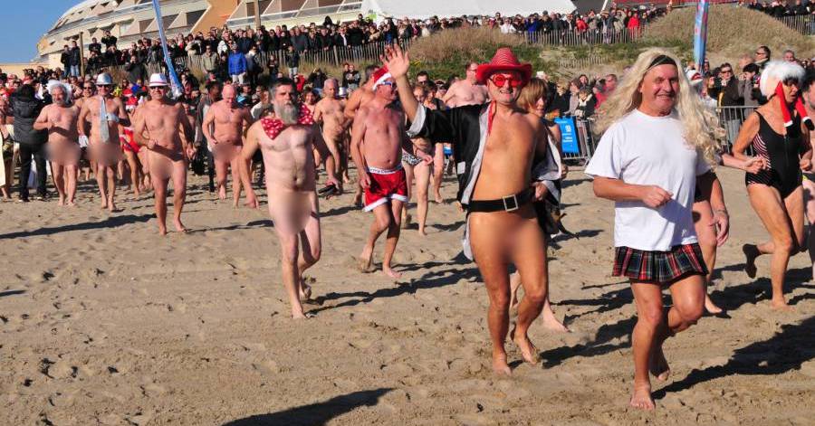 Cap d'Agde - Inscrivez-vous au 33ème dernier bain de l'année au Cap d'Agde !