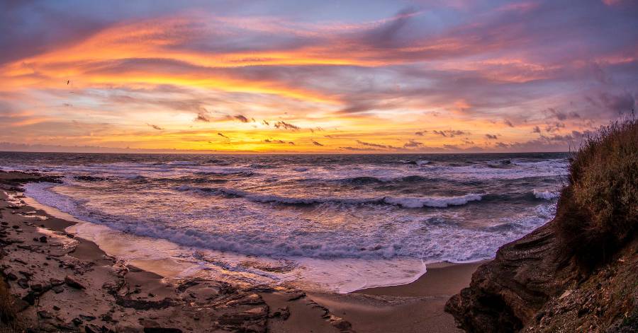 Cap d'Agde - Photos : Petit coup de vent et de mer sur la côte Cap Agathoise
