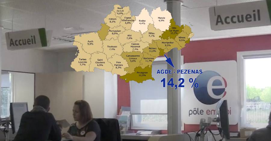Agde - Un taux de chomage record 14,2 % ... mais une éclaircie s'annonce