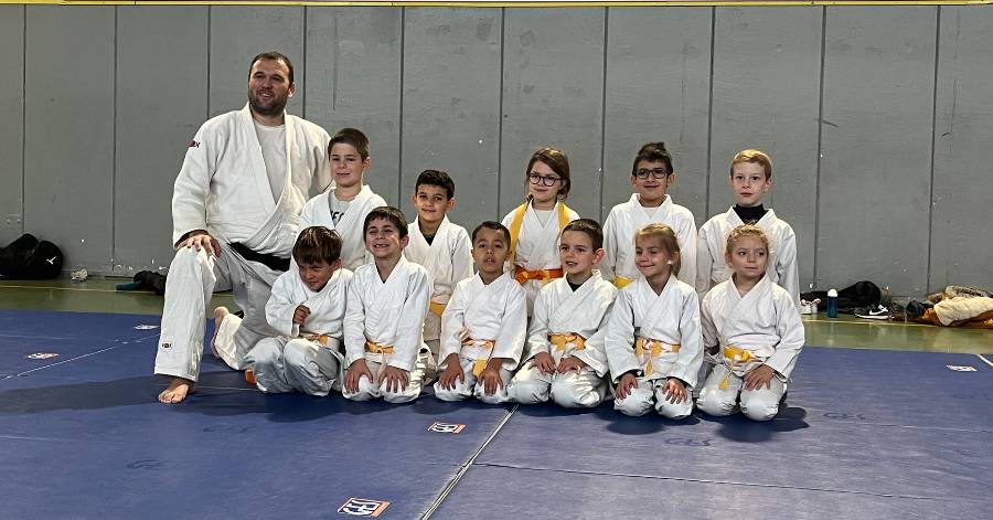 Portiragnes - Remise de ceintures pour les judokas de l'atelier Pass Judo