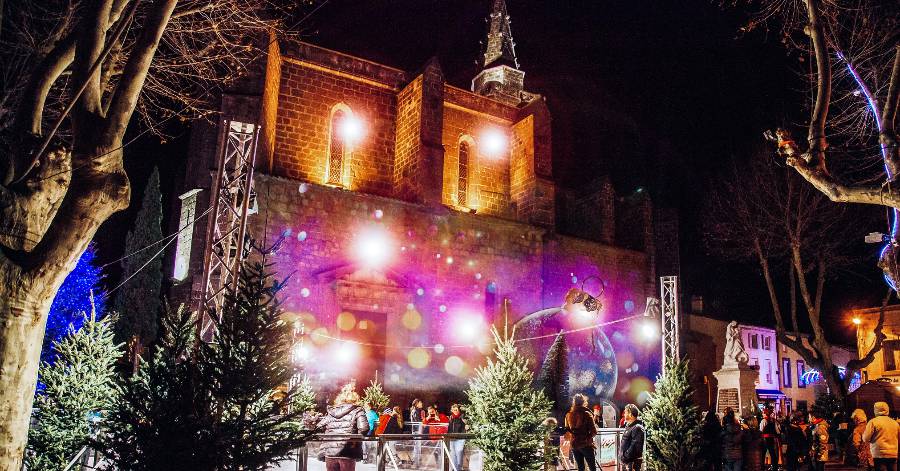 Vias - Spectacle son et lumière ce soir à Vias !