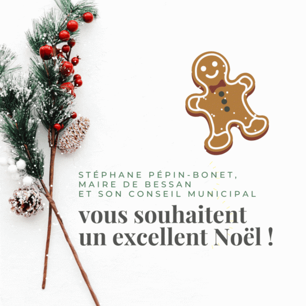 Bessan - Belles fêtes de Noël aux Bessanaises et aux Bessanais !