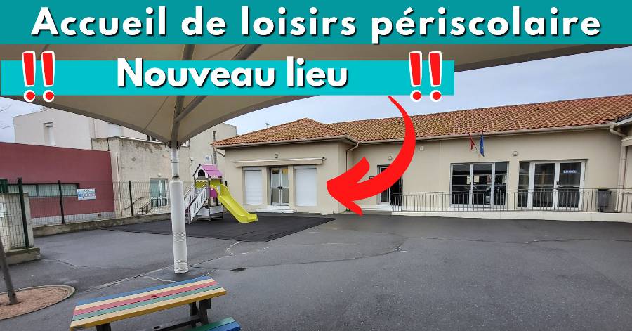 Portiragnes - L'Accueil de Loisirs Périscolaire (ALP) déménage !
