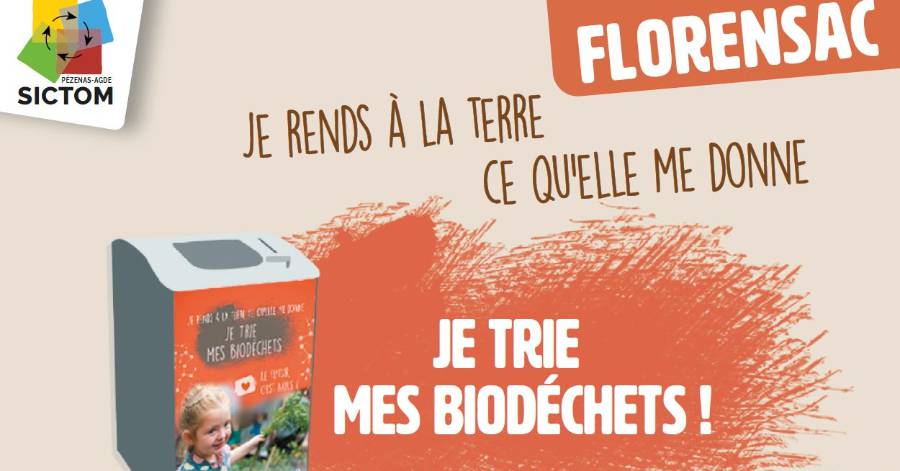 Florensac - Des bornes biodéchets accessibles 24h/24h à Florensac