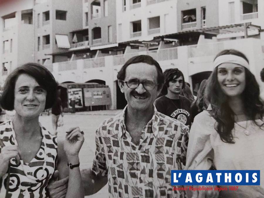 Agde - Quand ZANINI chantait « LE BLUES d'AGDE » en 1971 sur le Quai du Cap