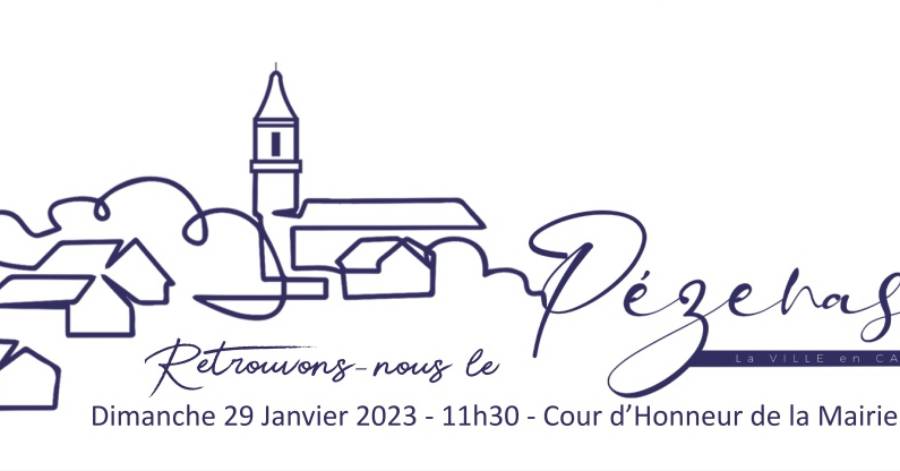Pézenas - La cérémonie des vœux se tiendra dimanche 29 janvier 2023