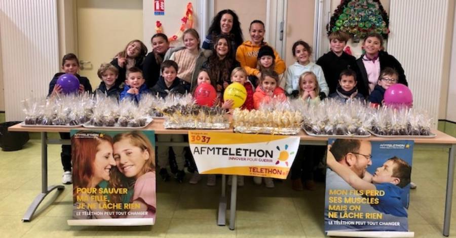 Agde - Le périscolaire du Littoral s'investit au profit du téléthon
