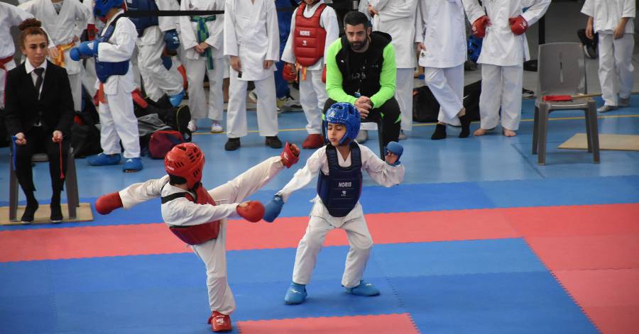 Arts martiaux Agde - Coupe Elite Honneur de Karaté : 400 enfants au Palais des Sports