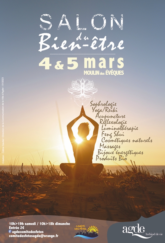 Agde - Salon du Bien-Être à Agde les 4 et 5 mars prochains