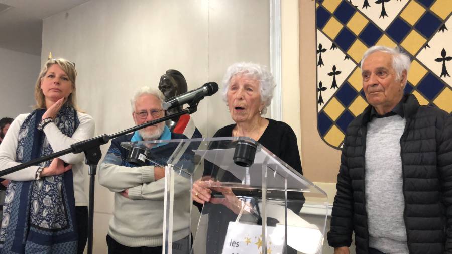 Portiragnes - Gisèle Baccou, citoyenne d'honneur et nouvelle centenaire !