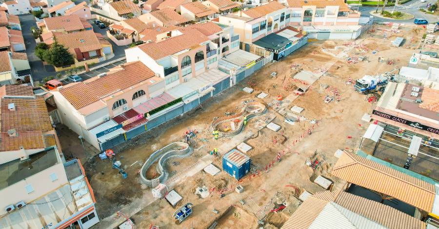 Vias - La circulation des véhicules interdite avenue de la Méditerranée