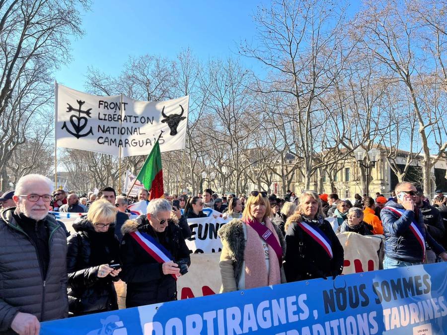 Portiragnes - Manifestation de soutien et défense de la bouvine, des traditions et de la ruralité !