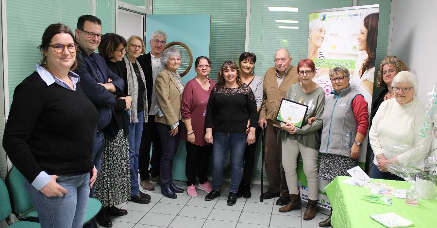Agde - Sylvie récompensée après 40 ans d'activité au service des autres !