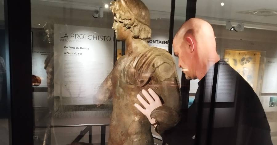 Cap d'Agde - L'Ephèbe est de retour dans son musée !