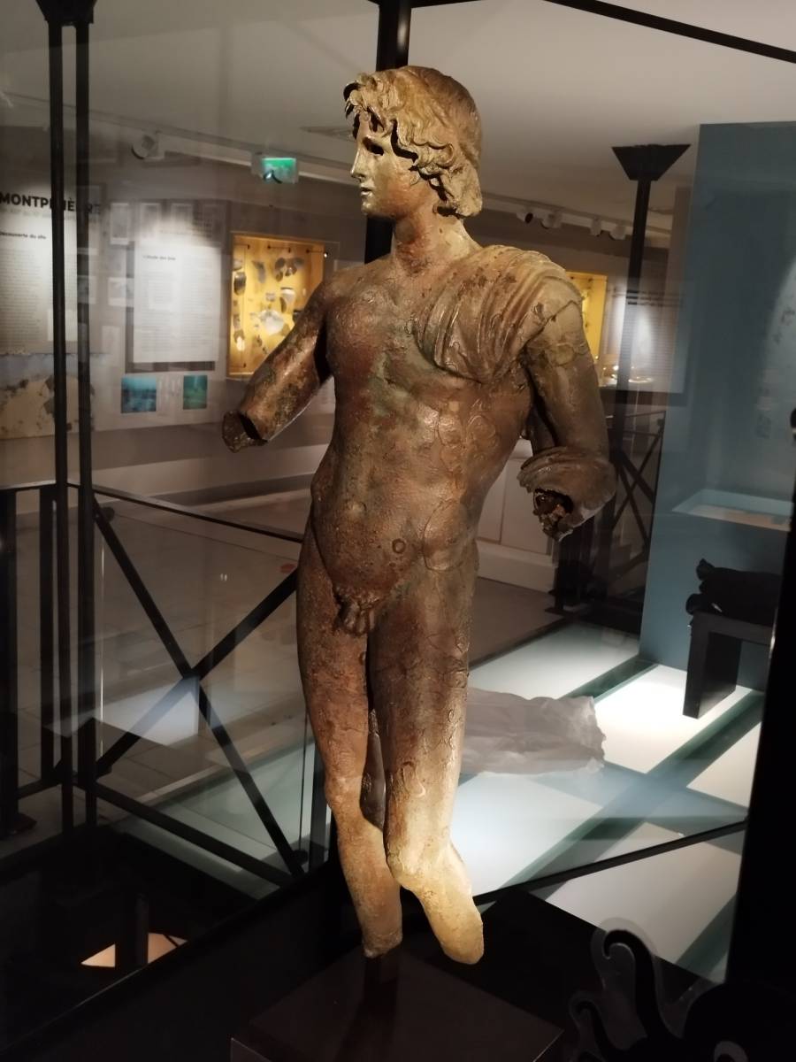 Cap d'Agde - L'Ephèbe est de retour dans son musée !