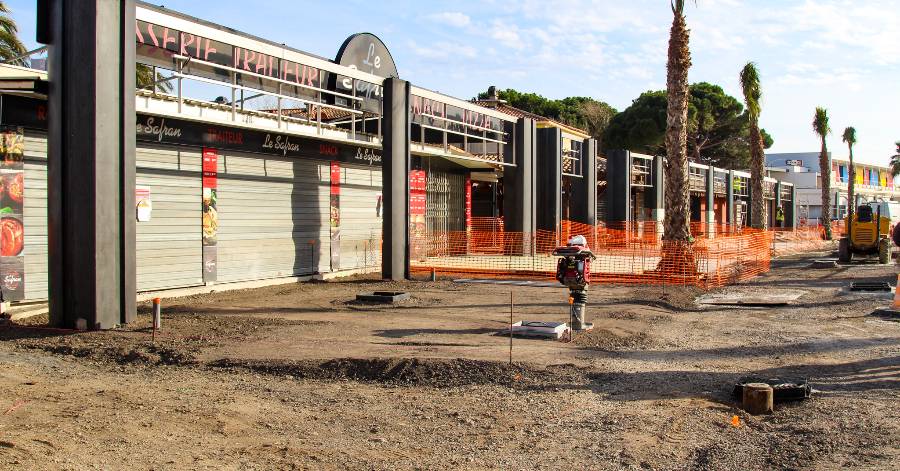 Vias - Troisième phase des travaux sur l'avenue de la Méditerranée