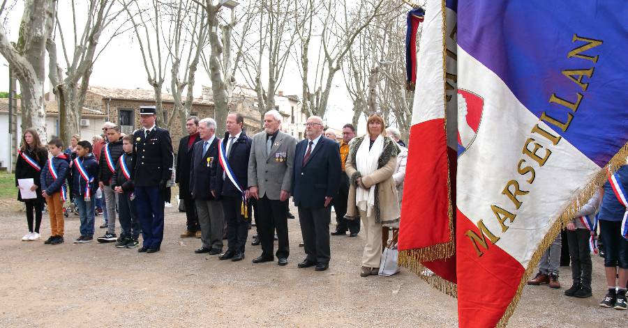 Marseillan - Commémoration de la Journée nationale du souvenir… Dimanche 19 mars.