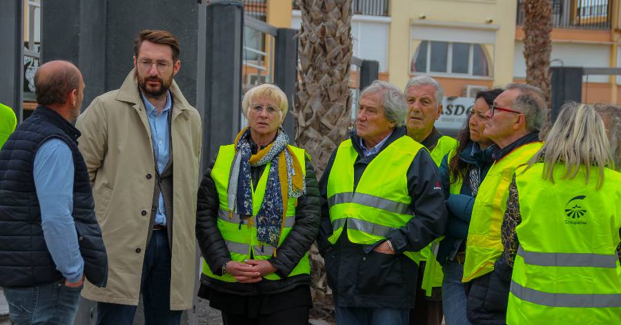 Vias - L'avenue de la Méditerranée à Vias-Plage : bientôt prête !