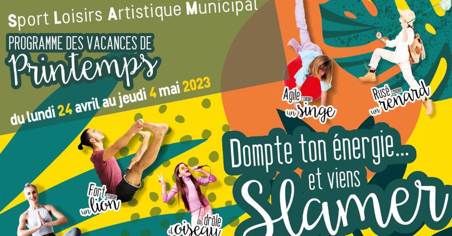 Agde - Découvrez le programme des activités vacances du Slam à Agde !