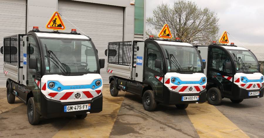 Agglo Hérault Méditerranée - Des véhicules électriques pour nettoyer les rues