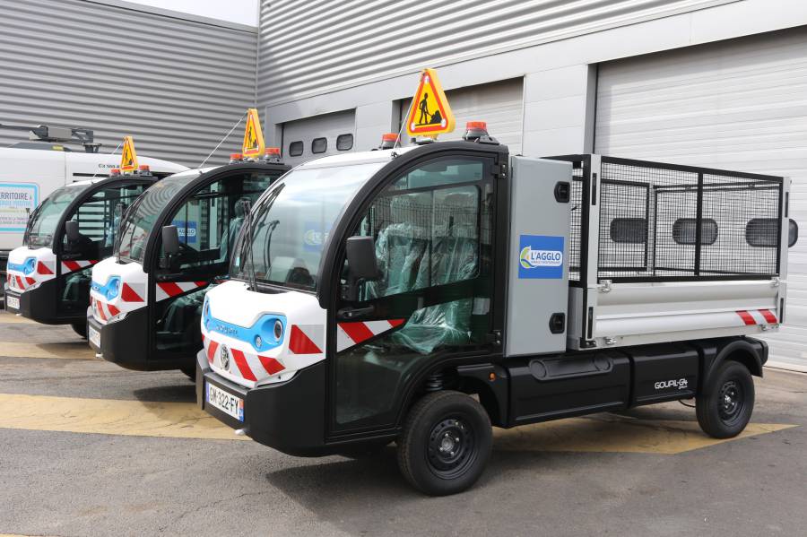 Agglo Hérault Méditerranée - Des véhicules électriques pour nettoyer les rues