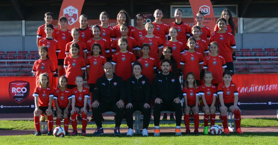 Football Agde - Le football féminin passe la vitesse supérieure au RCO Agde !