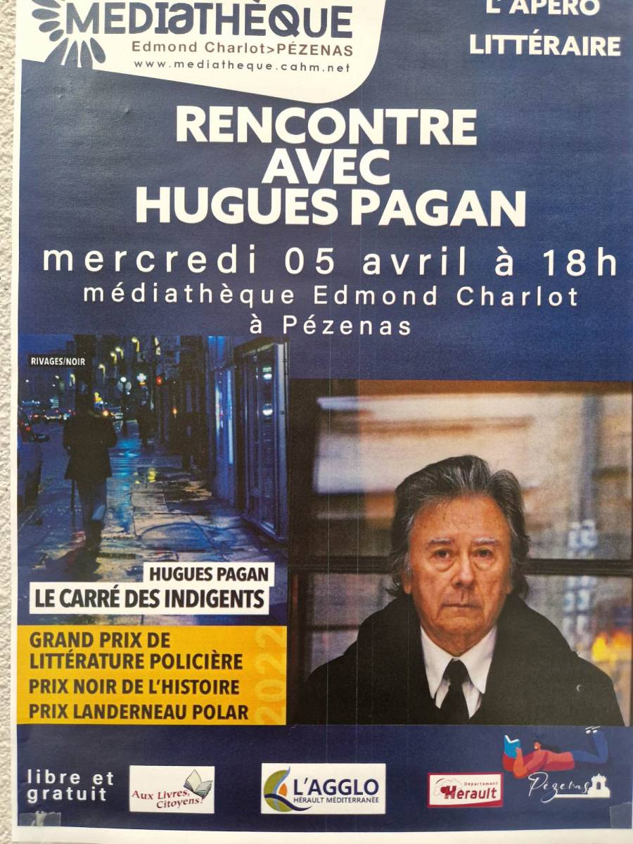 Pézenas - Retour sur la Rencontre avec l'auteur Hugues Pagan à Pézenas