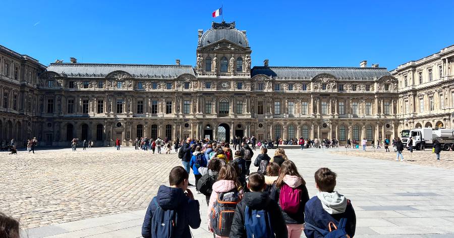 Portiragnes - 35 élèves de CM2 ont passé 4 jours dans la Capitale