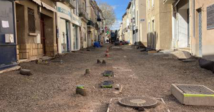 Bessan - Nouvelle phase à venir pour la réhabilitation de la Grand'rue à Bessan