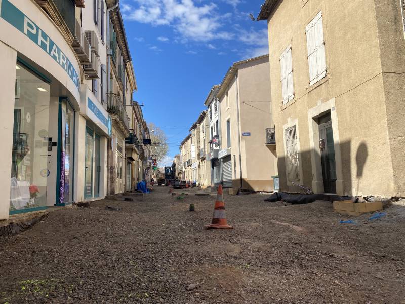 Bessan - Nouvelle phase à venir pour la réhabilitation de la Grand'rue à Bessan