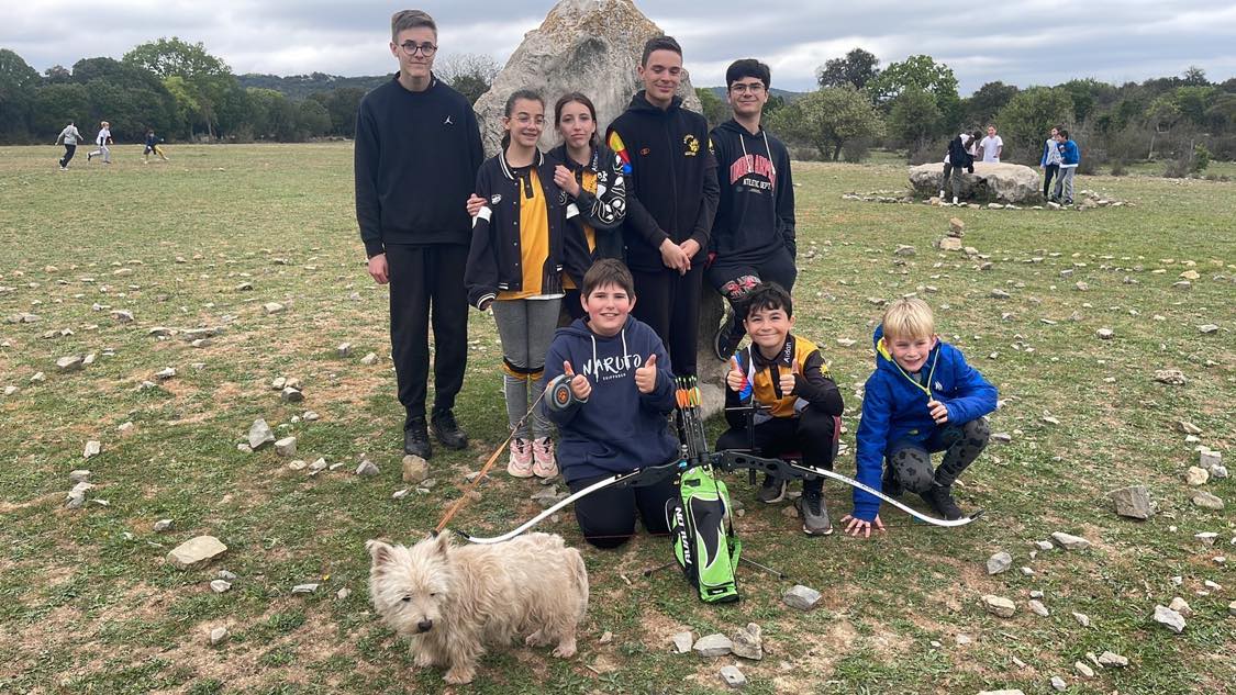 Sports de cible Agde - Les jeunes archers Agathois s'illustrent au Prix du Département 2023