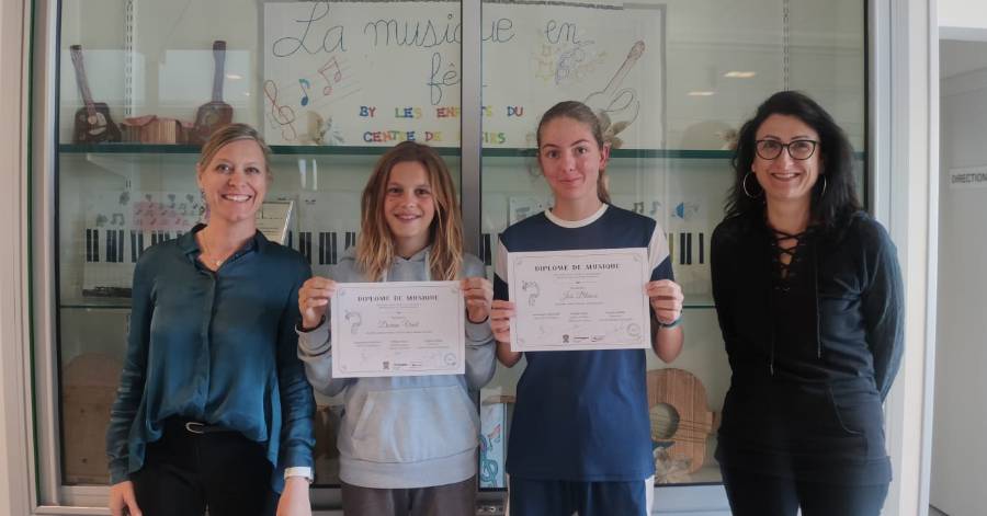 Portiragnes - Remise de diplômes à l'école de musique