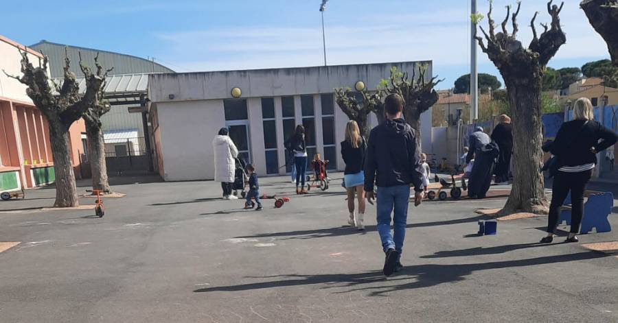 Montagnac - La rentrée 2023 se prépare à l'école maternelle Jules Ferry