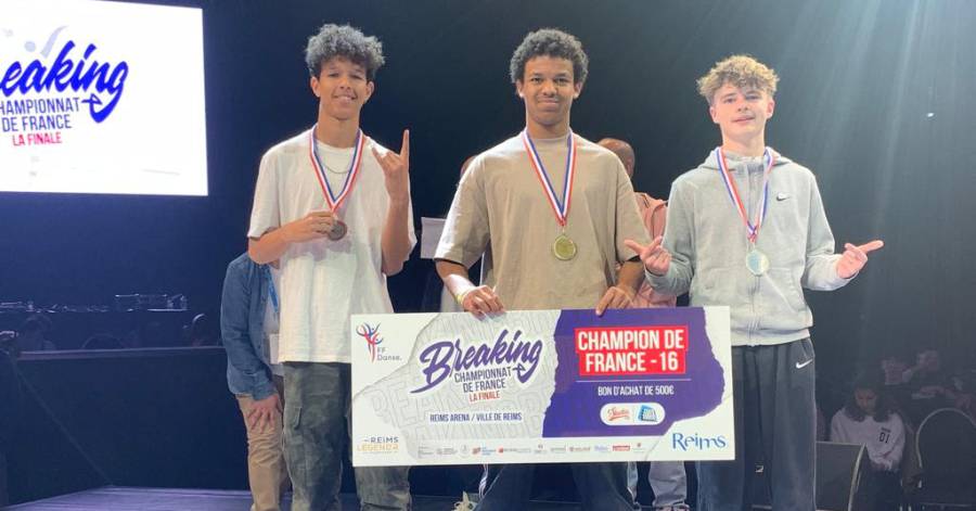 Danse Agde - L'Agathois Lindsay Hamada est champion de France de Breaking !