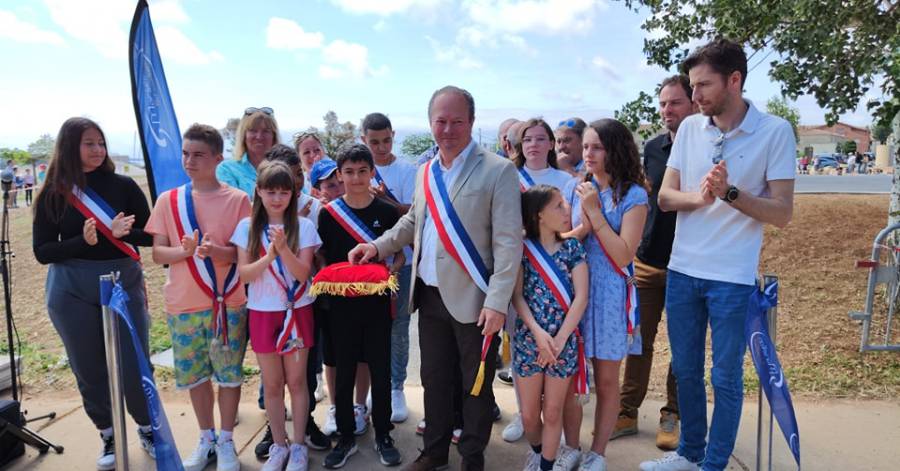 Marseillan - Le Pumptrack de Marseillan inauguré !