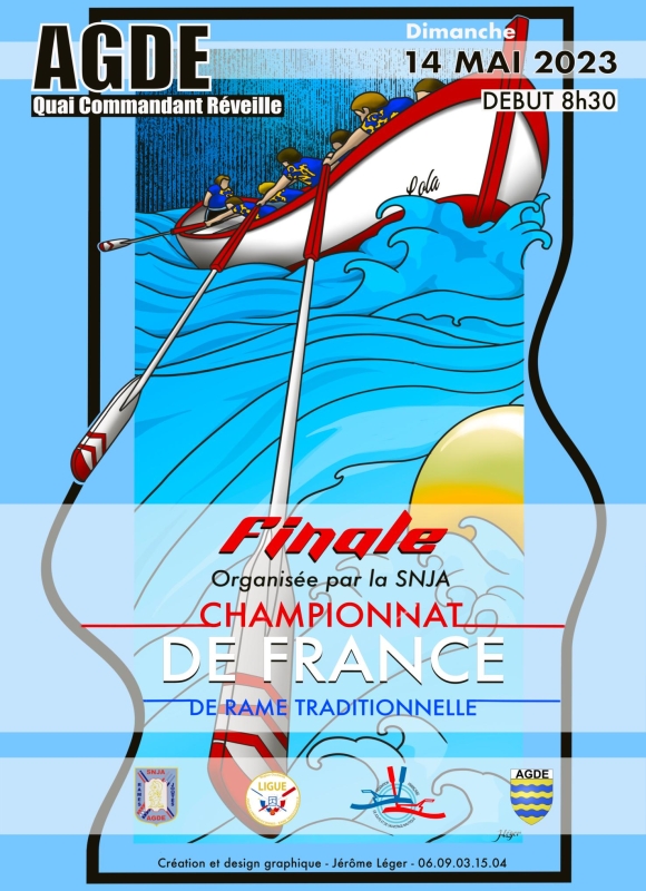 Agde - Finale du Championnat de France de Rame traditionnelle dimanche !