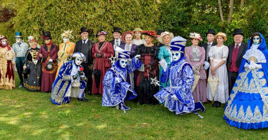 Agde - Agde Belle Epoque a participé à la Fête Vénitienne de Sauvian !