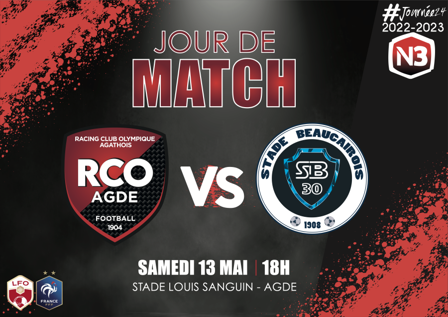 Football Agde - Le RCOA veut se rattraper samedi à domicile face au Stade Beaucairois