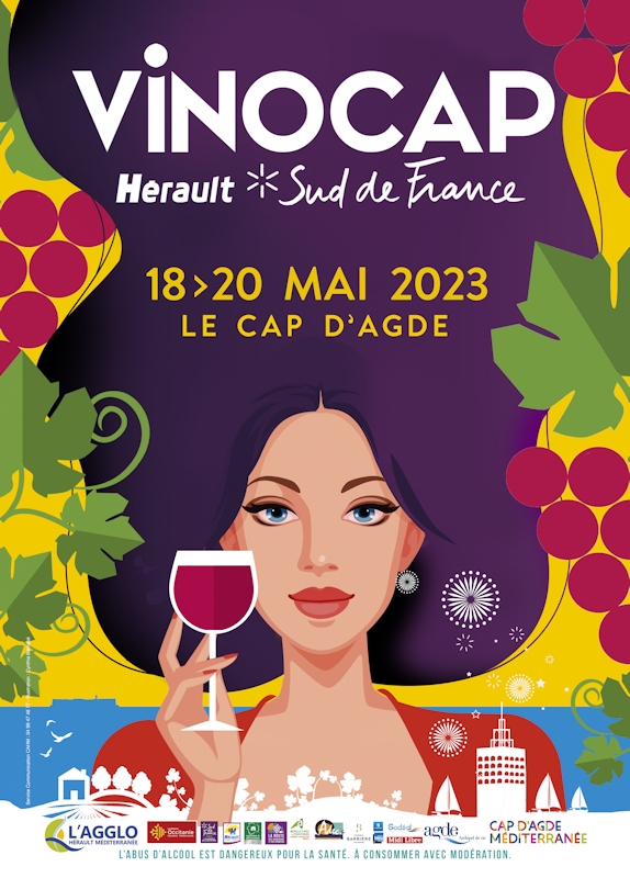 Cap d'Agde - Tous les vins du sud à déguster à Vinocap du 18 au 20 mai 2023